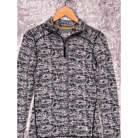 Smartwool Baselayer Small Womens Merino 250 1/4 Zip Top - Picture 2 of 7